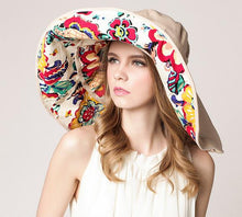 Load image into Gallery viewer, Fashion Design  Sun Hat