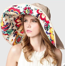 Load image into Gallery viewer, Fashion Design  Sun Hat