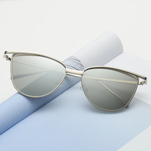 Fashion Classic Women Brand Designer Cateye Sunglasses