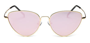 Red Cat Eye Sunglasses Women