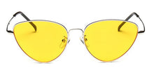 Load image into Gallery viewer, Red Cat Eye Sunglasses Women