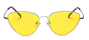Red Cat Eye Sunglasses Women