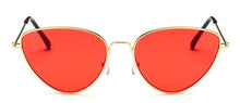 Load image into Gallery viewer, Red Cat Eye Sunglasses Women