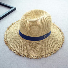 Load image into Gallery viewer, Panama Straw Hat Summer  Women