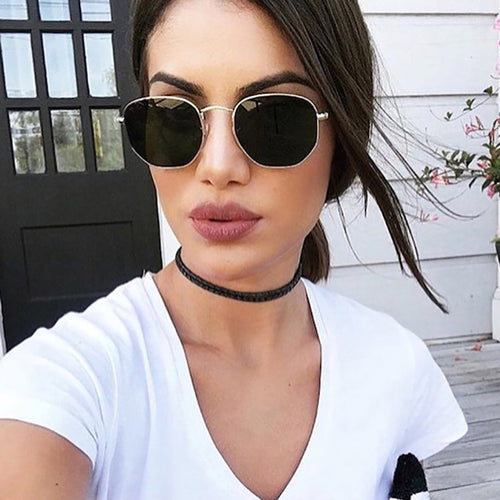 Black Sunglasses Women  Small Square Sunglases