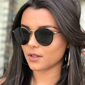 Sunglasses Women Brand Designer Cat Eye