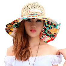 Load image into Gallery viewer, Fashion Design Flower Sun Hat