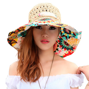 Fashion Design Flower Sun Hat