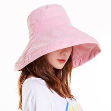 Load image into Gallery viewer, Red Women&#39;s  Sun Hat