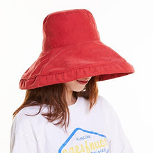 Load image into Gallery viewer, Red Women&#39;s  Sun Hat